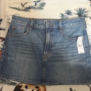 Pacific Sunwear Light Blue Denim Mini Skirt